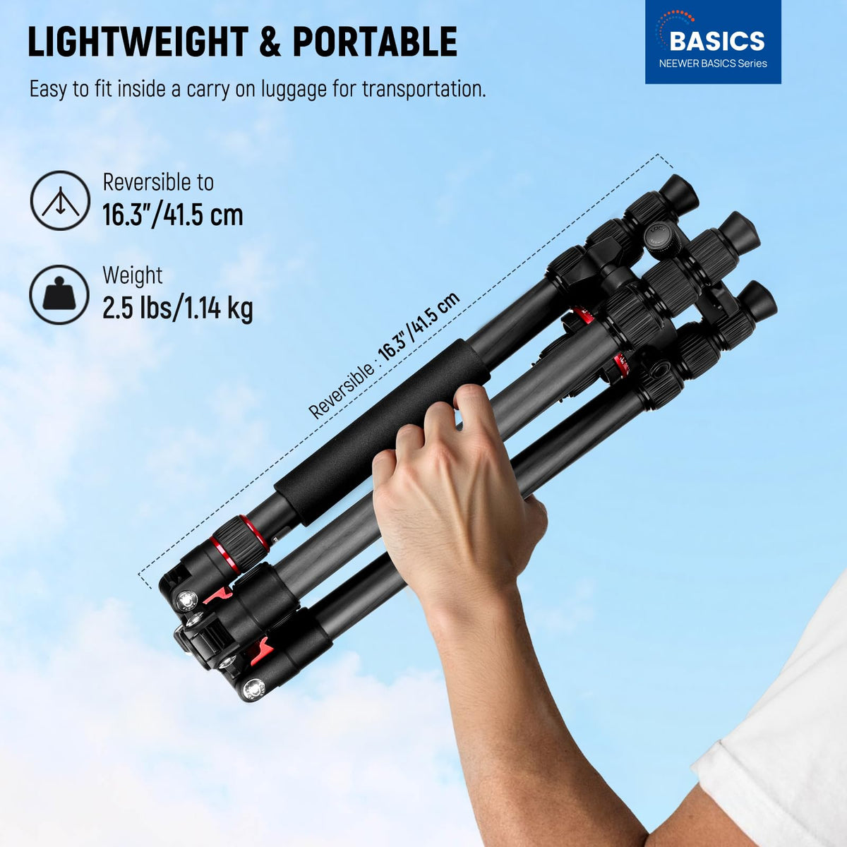 Carbon Fiber Travel Tripod Monopod P3200