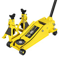 3 Ton Low Profile Hydraulic Floor Jack with Jack Stands R5435