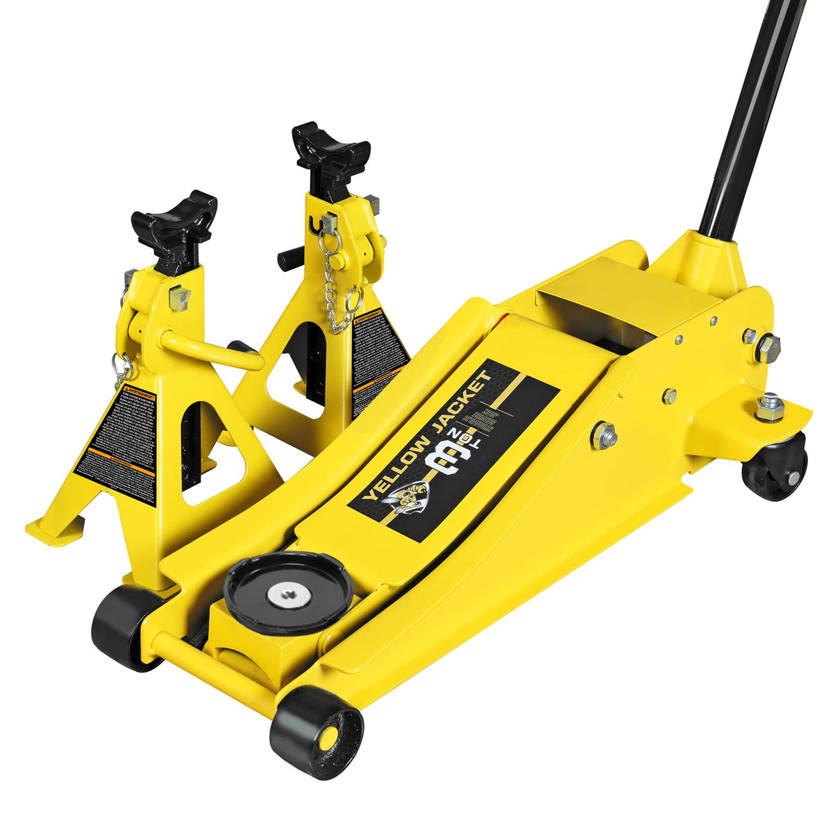 3 Ton Low Profile Hydraulic Floor Jack with Jack Stands R5435