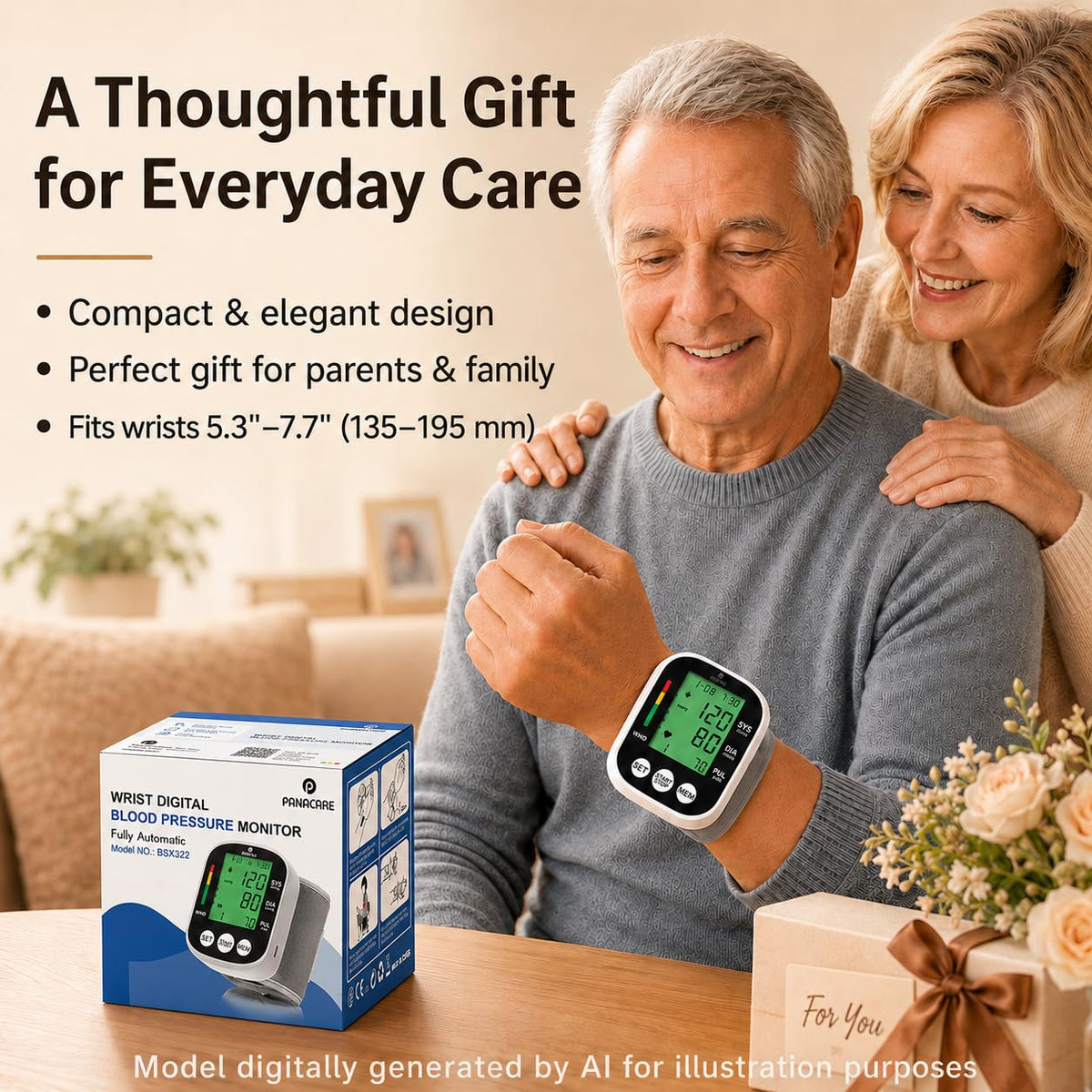 Wrist Blood Pressure Monitor I903466