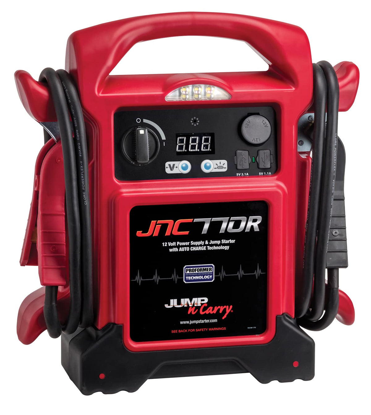 1700 Peak Amp 12 Volt Jump Starter F471822