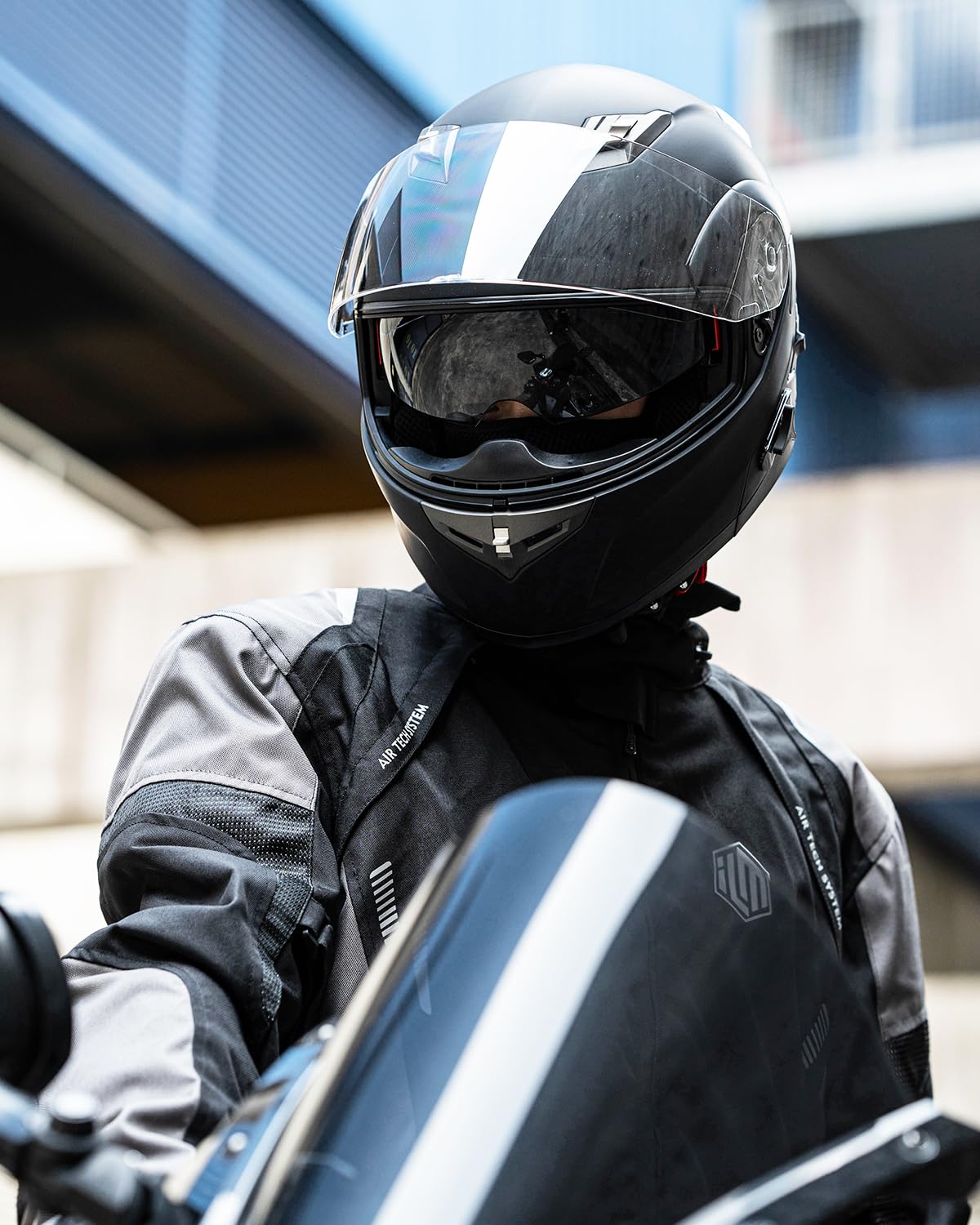 Bluetooth Integrated Modular Motorcycle Helmet L6133