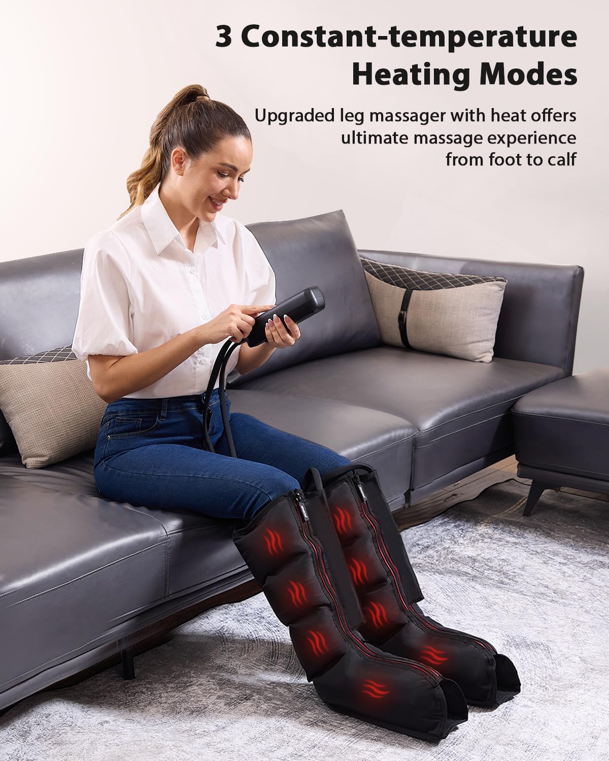 Leg Massager with Heat and Compression U87723