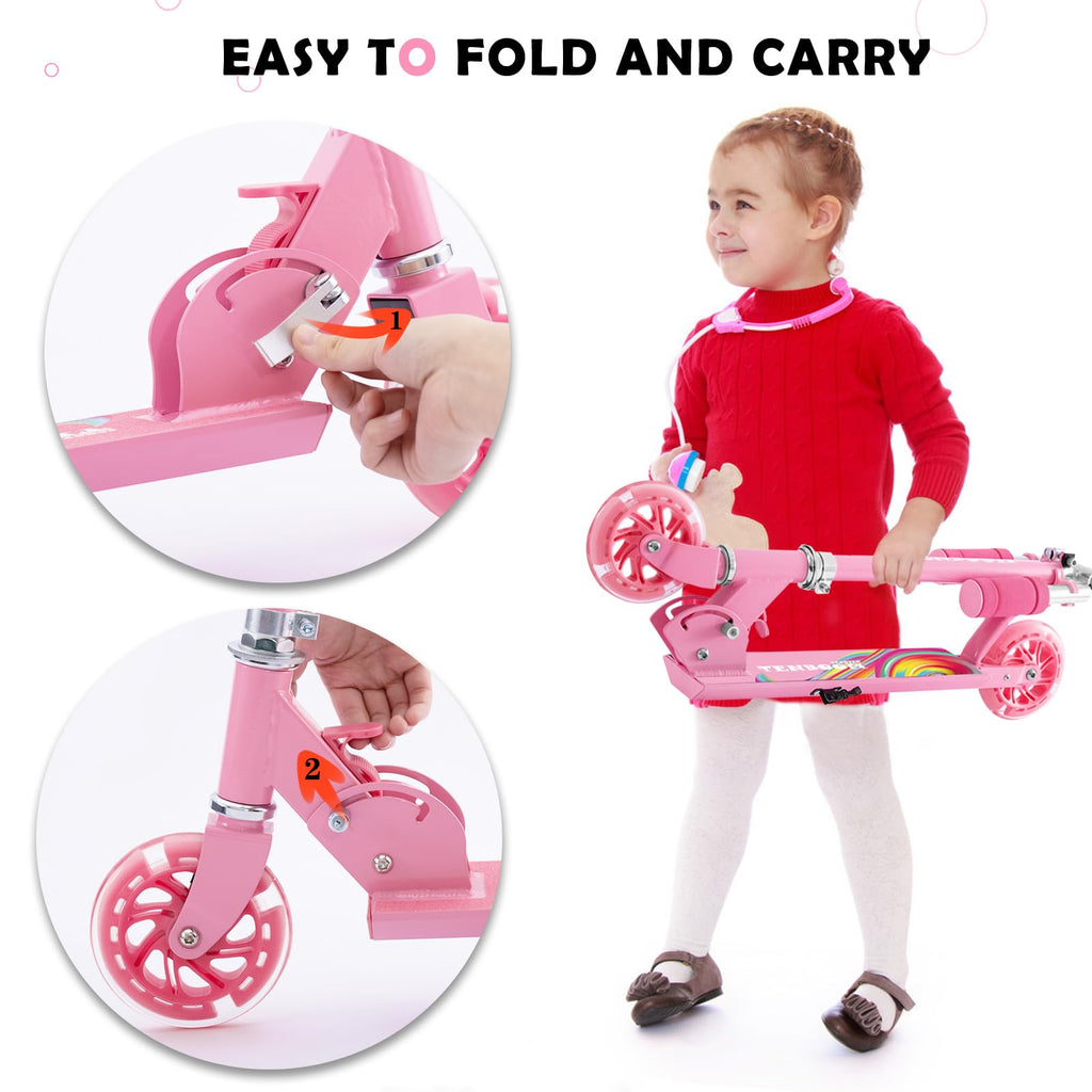 Folding Kids Scooter with Adjustable Handlebar S91344