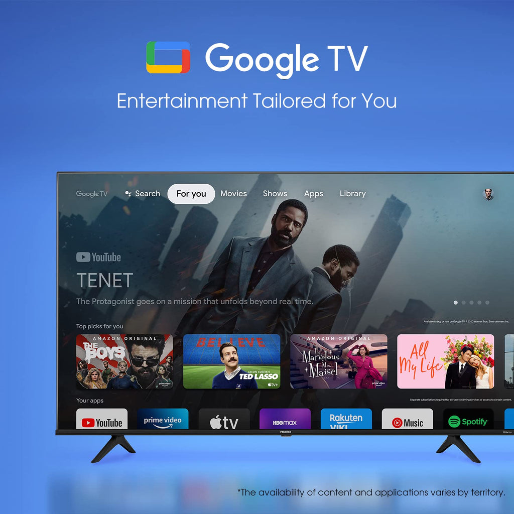 55-Inch 4K UHD Smart Google TV W95645