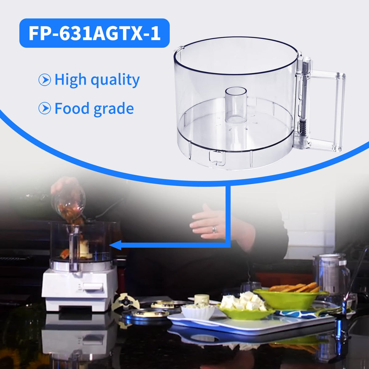 Food Processor Bowl T98262