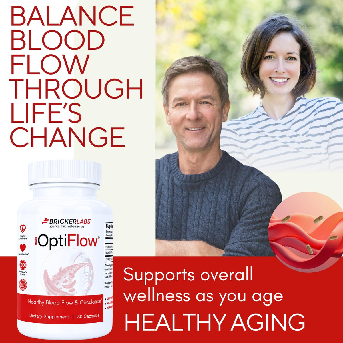 Blood Circulation Supplement 30 Capsules O9128