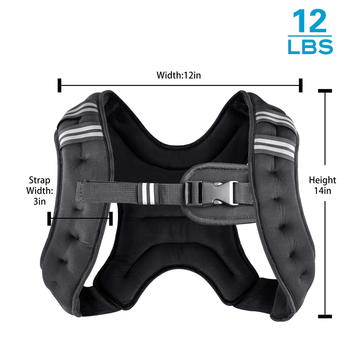 1 Pair 5Lbs Adjustable Ankle Weights N22016