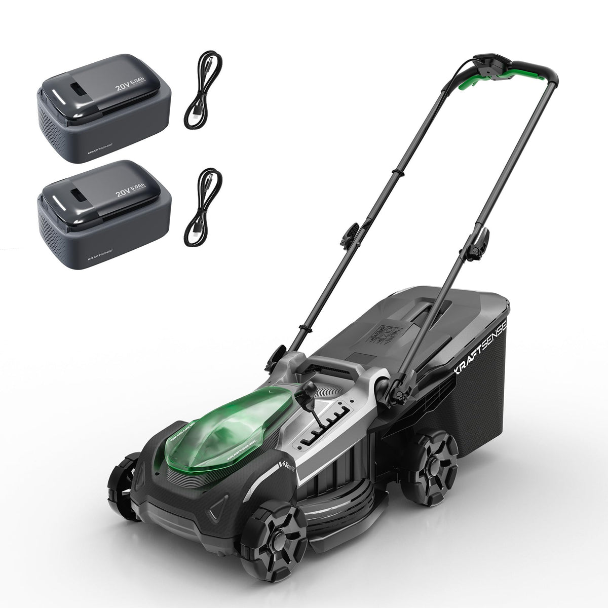 18" 40V Self-Propelled Cordless Electric Lawn Mower P1934
