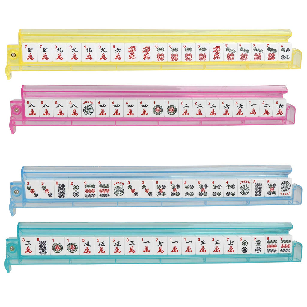 166 Tiles Mahjong Set with Racks Pushers Bag P74999