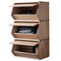 Solid Wood Storage Chests with Lids M53823