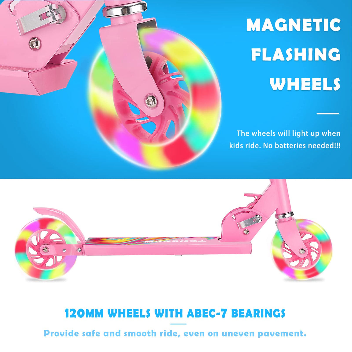 Folding Kids Scooter with Adjustable Handlebar S91344