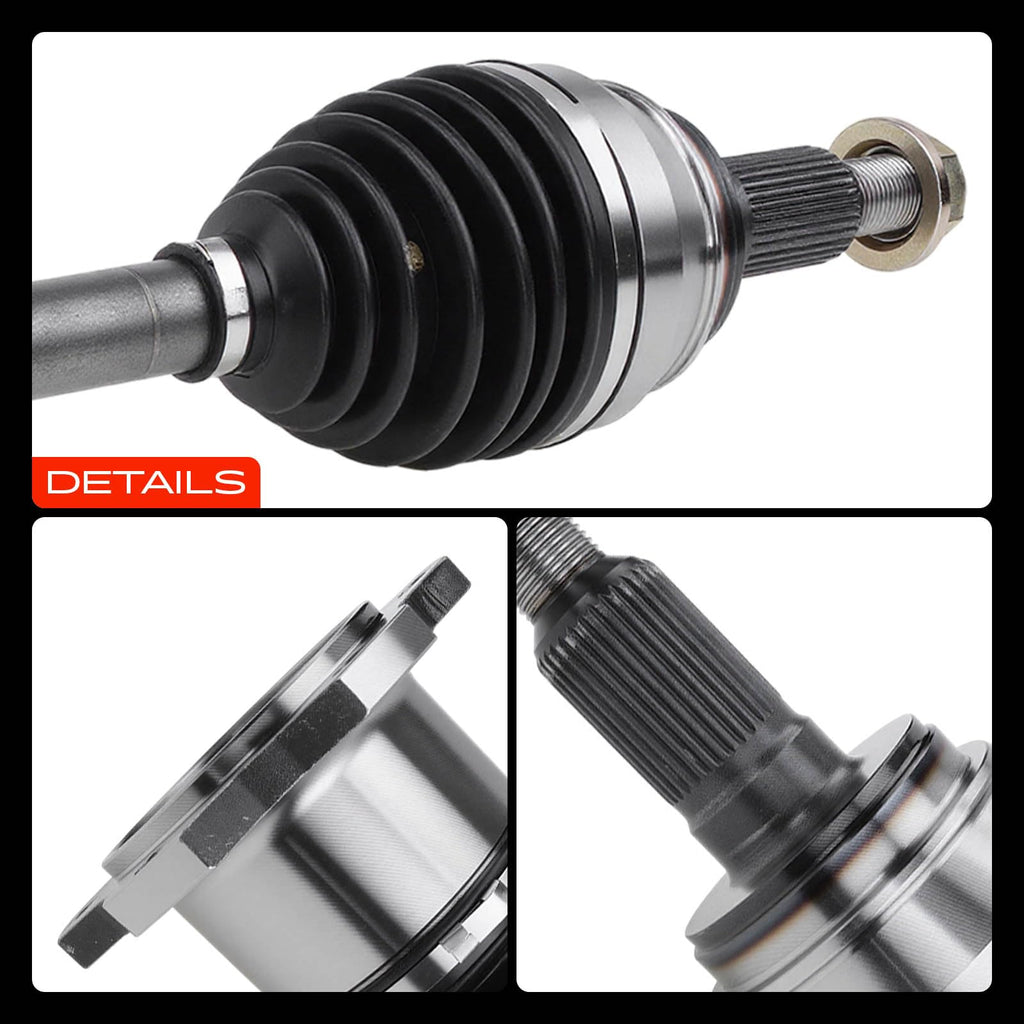 Set of 2 Front CV Axle Shaft Assembly V732723
