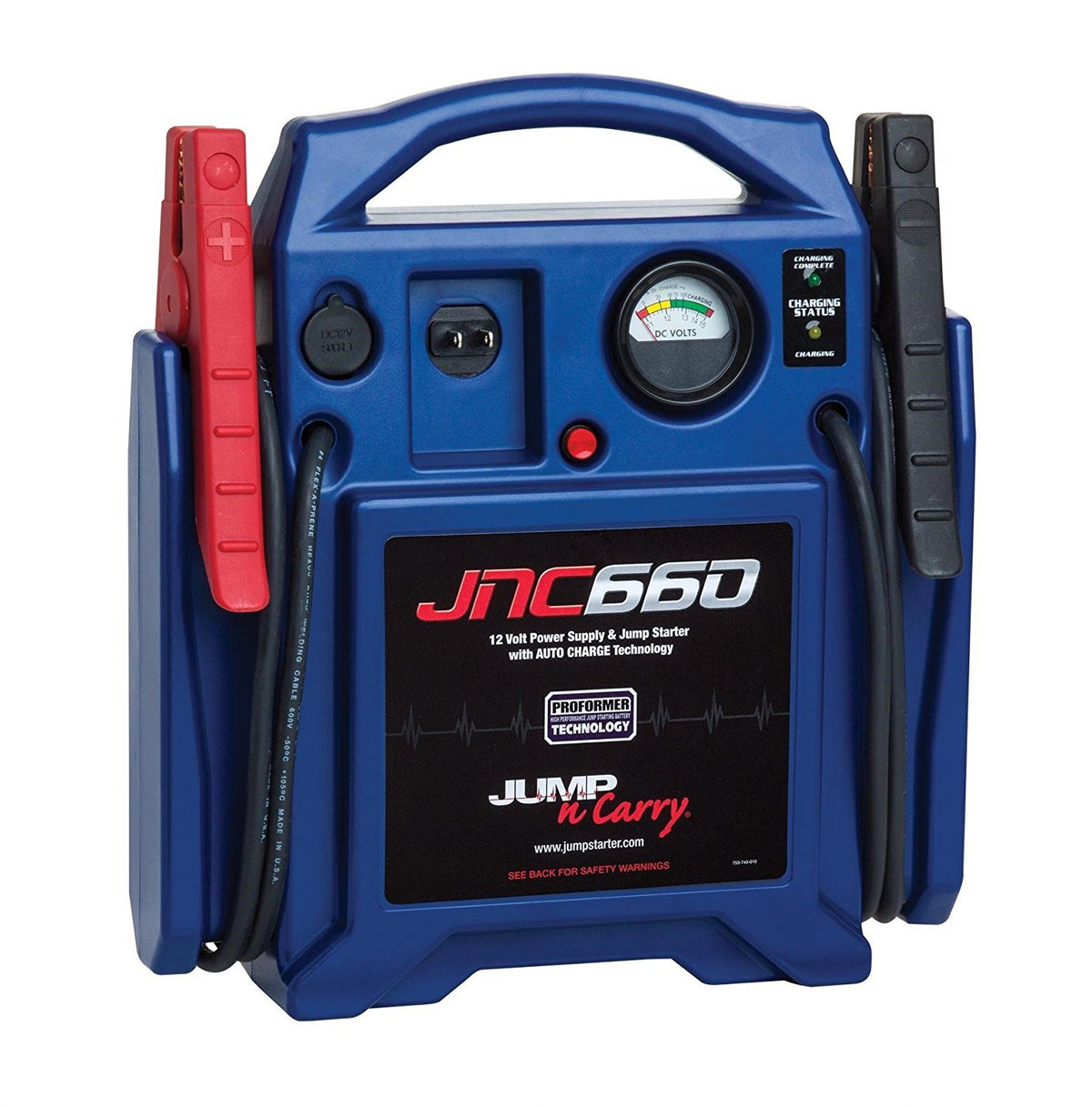 1700 Peak Amp 12 Volt Jump Starter F471822