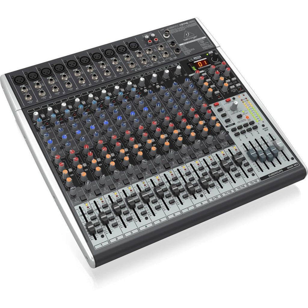 24-Input 4/2-Bus Mixer with Mic Preamps and USB Audio Interface Z210