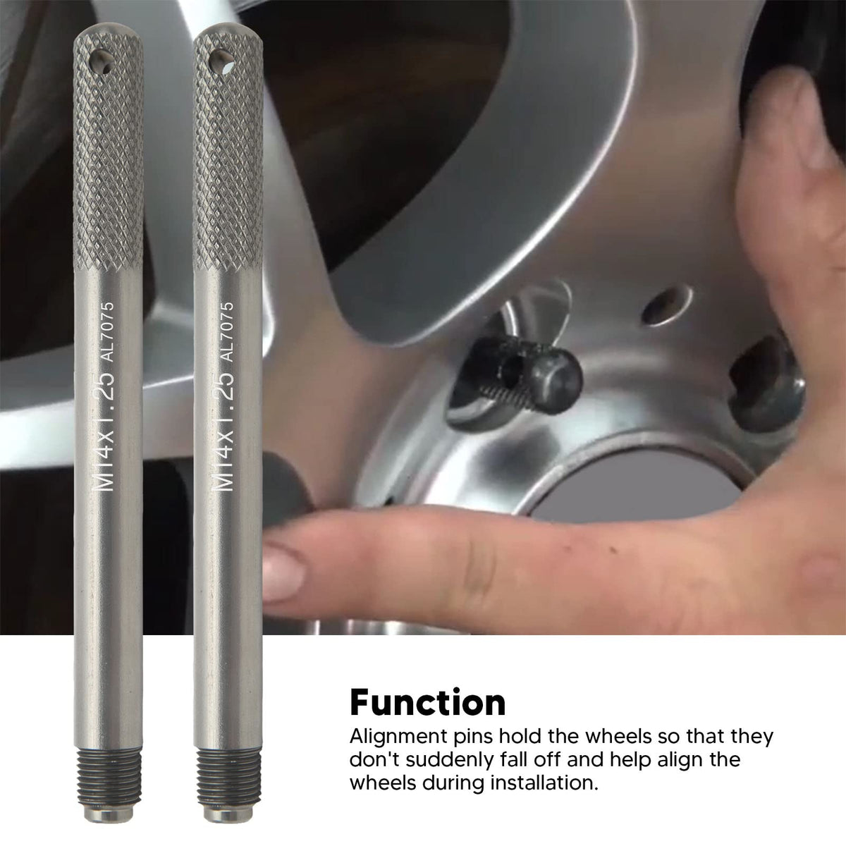 M14*1.5 & M14*1.25 Wheel Alignment Pin Set S5832