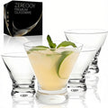 Stemless Martini Glasses Set of 4 P3357