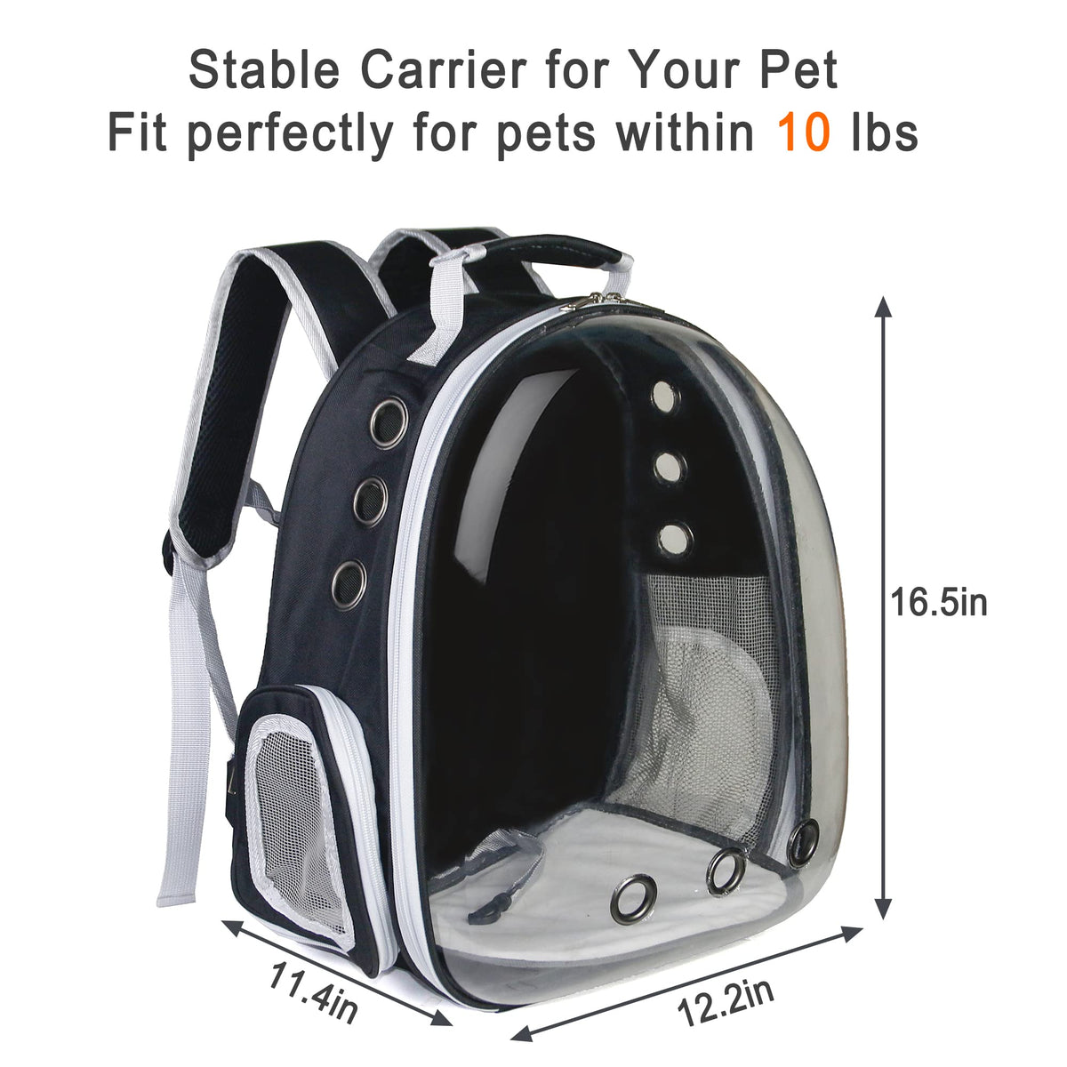 Airline Approved Bubble Cat Backpack Z65580