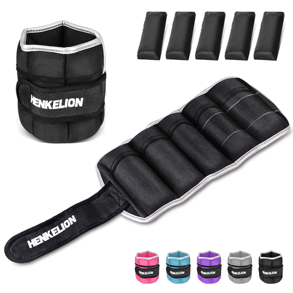 1 Pair 5Lbs Adjustable Ankle Weights N22016