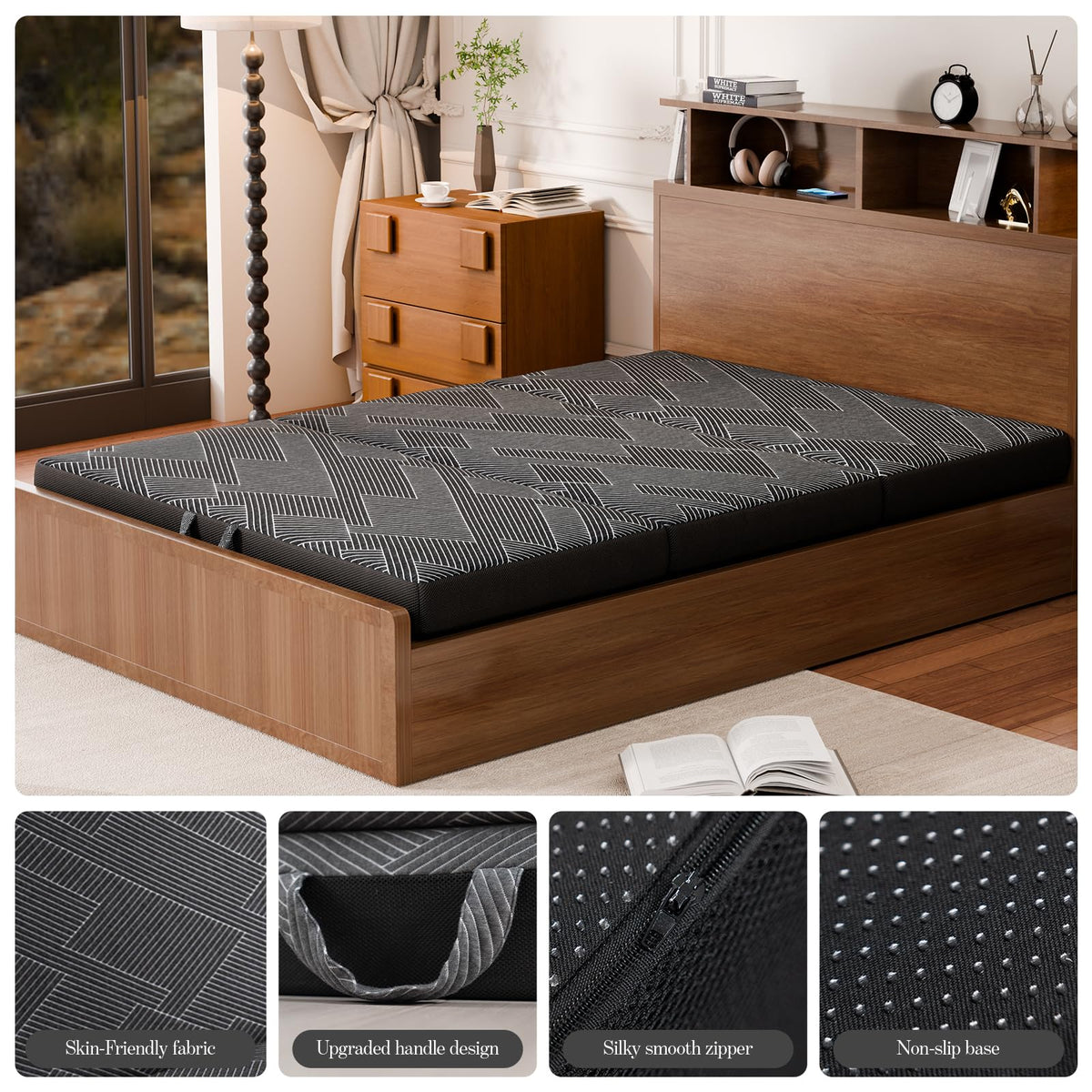 Folding Mattress Twin Size 6 Inch C458