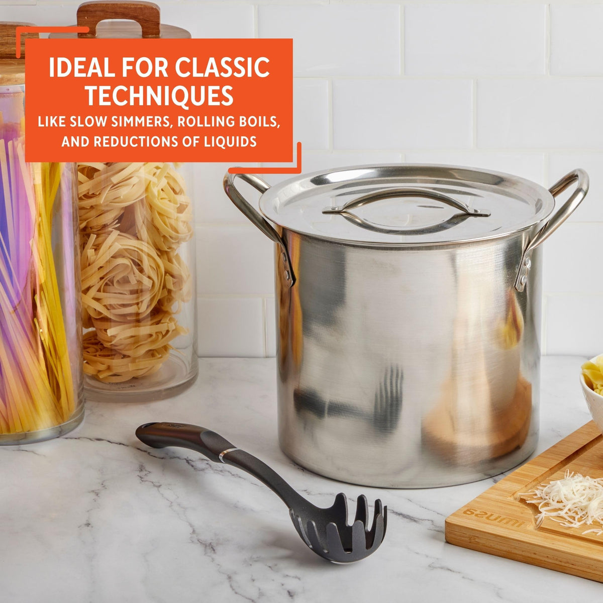 Stainless Steel 20-Quart Stock Pot H794