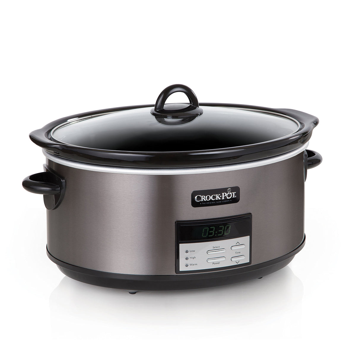 8 Quart Programmable Slow Cooker + 7 Quart Oval Manual Slow Cooker, Stainless Steel A789218