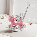 4 in 1 Rocking Horse with Push Handle and Balance Board R920