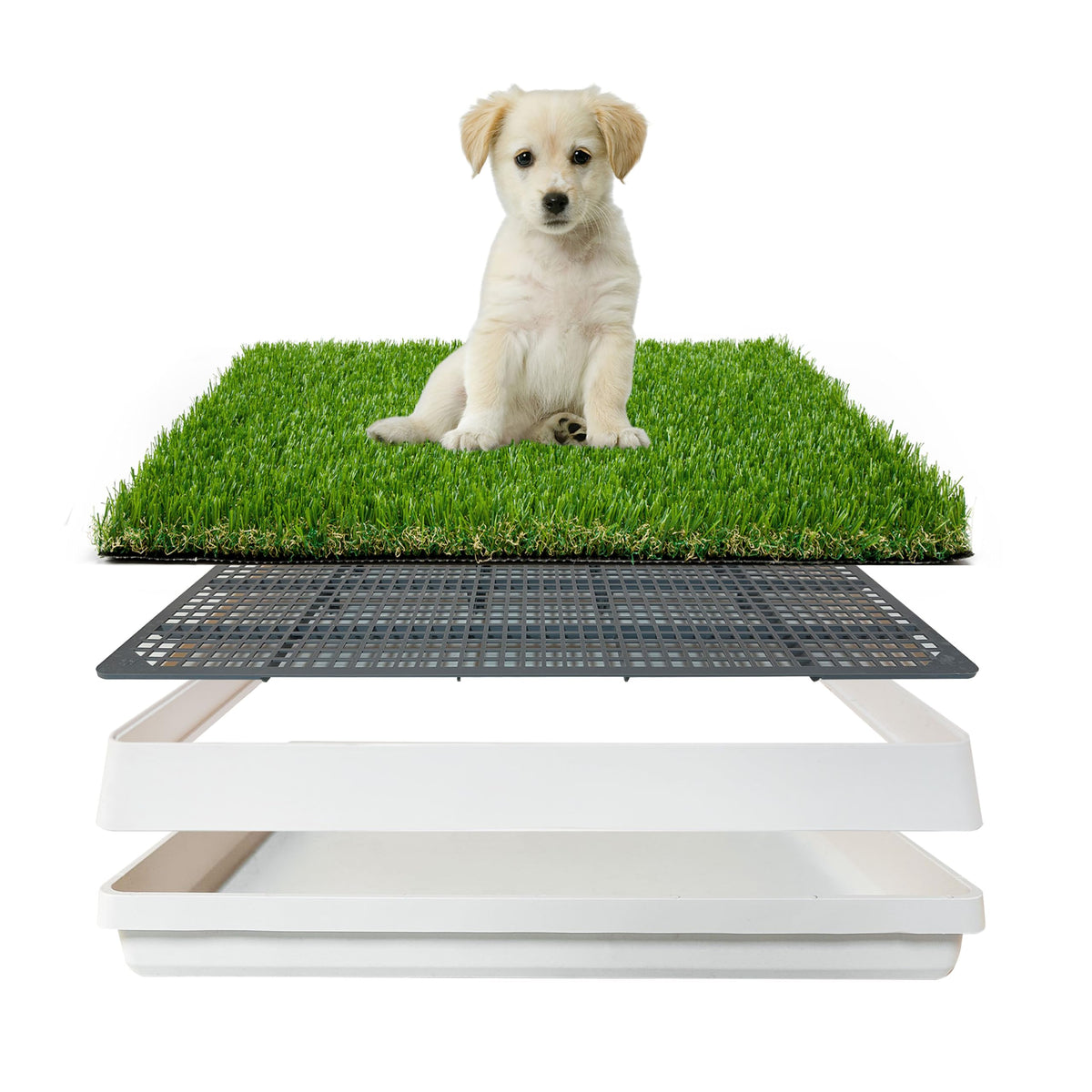 Indoor Fake Grass Pad with Tray Q104783