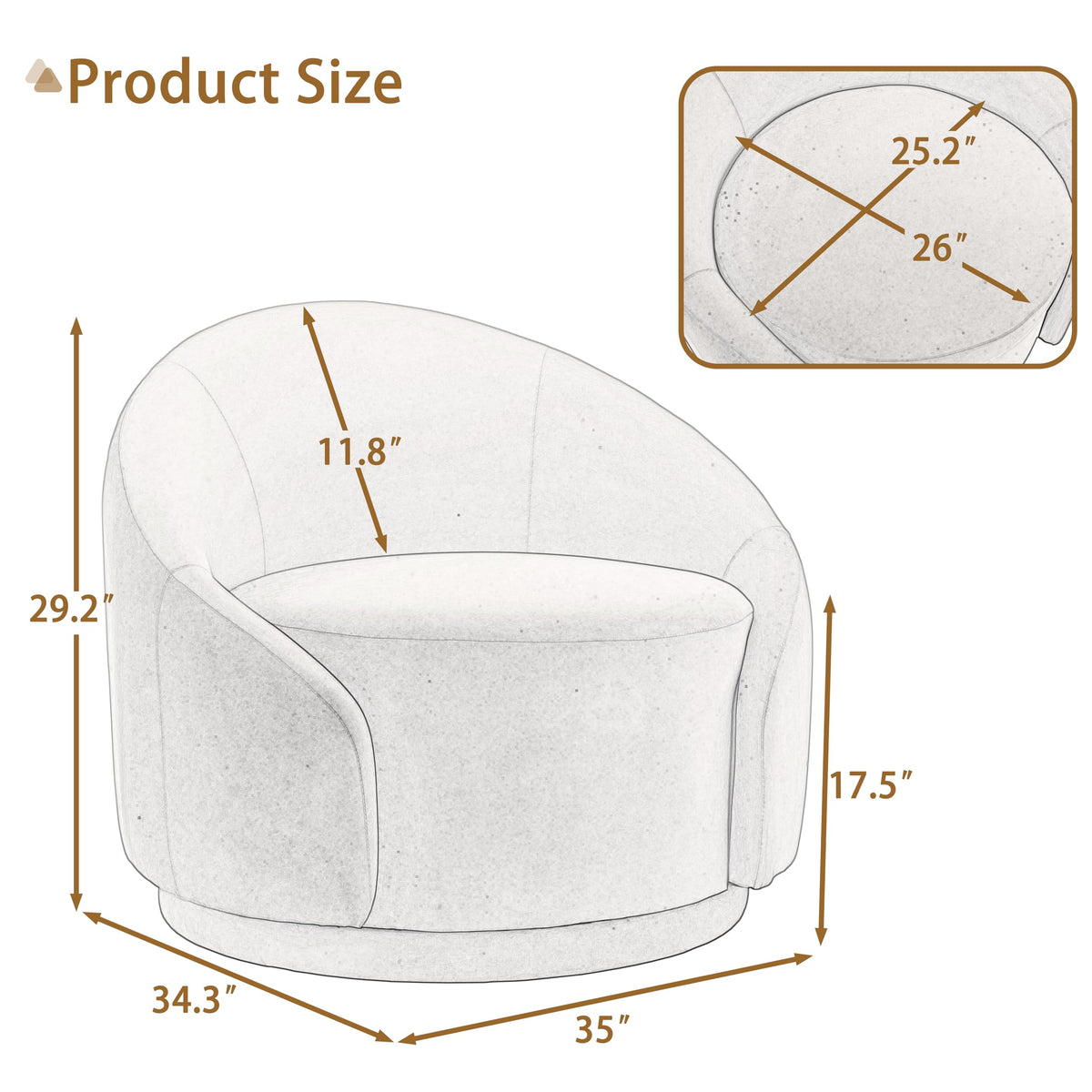 Green Velvet Swivel Barrel Chair Set of 2 A535