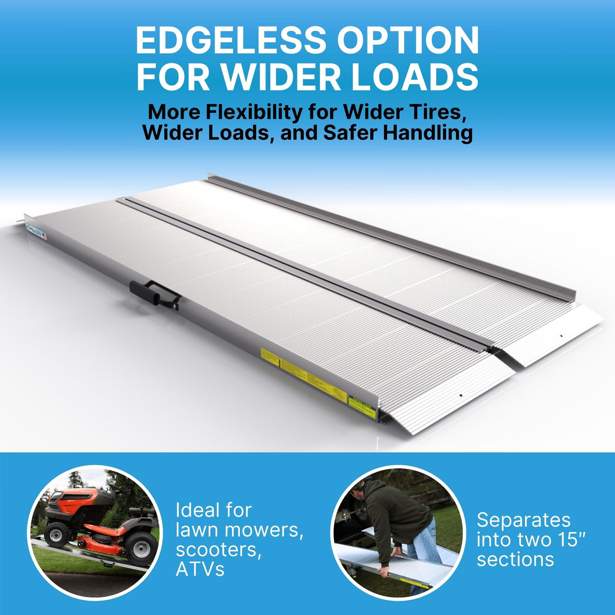 Aluminum Singlefold Folding Ramp O9094