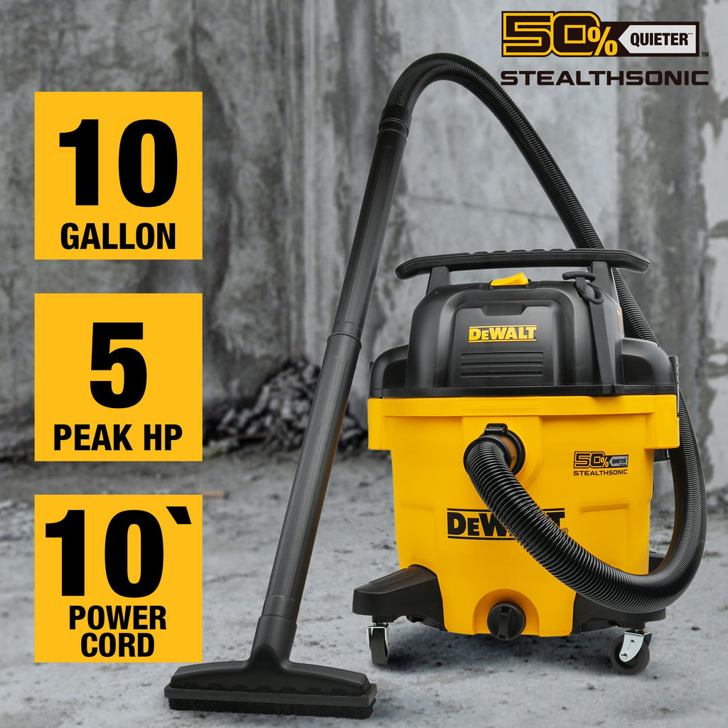 10 Gallon 5.0 Peak HP Wet and Dry Shop Vacuum S779