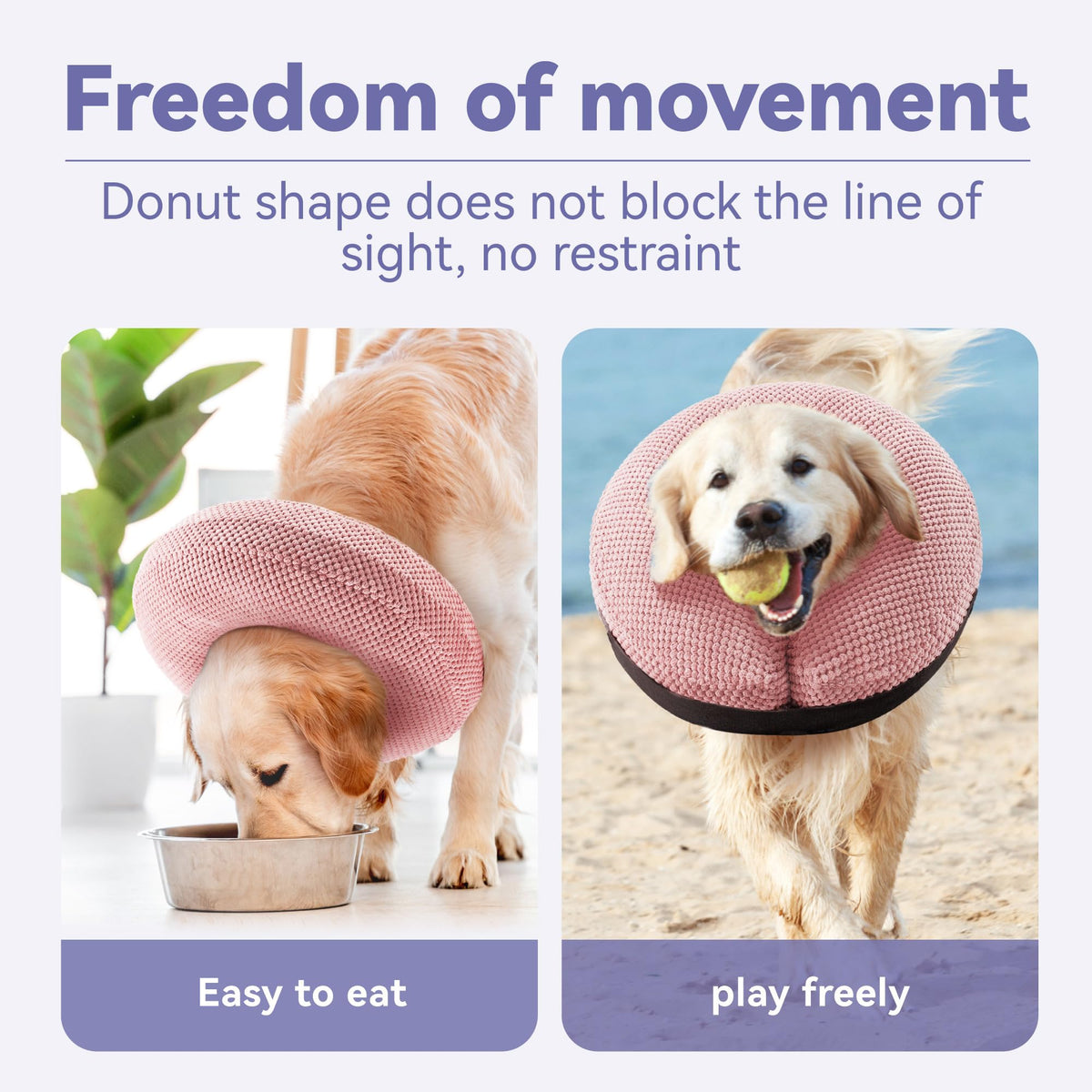 Soft Inflatable Dog Cone Collar I41619