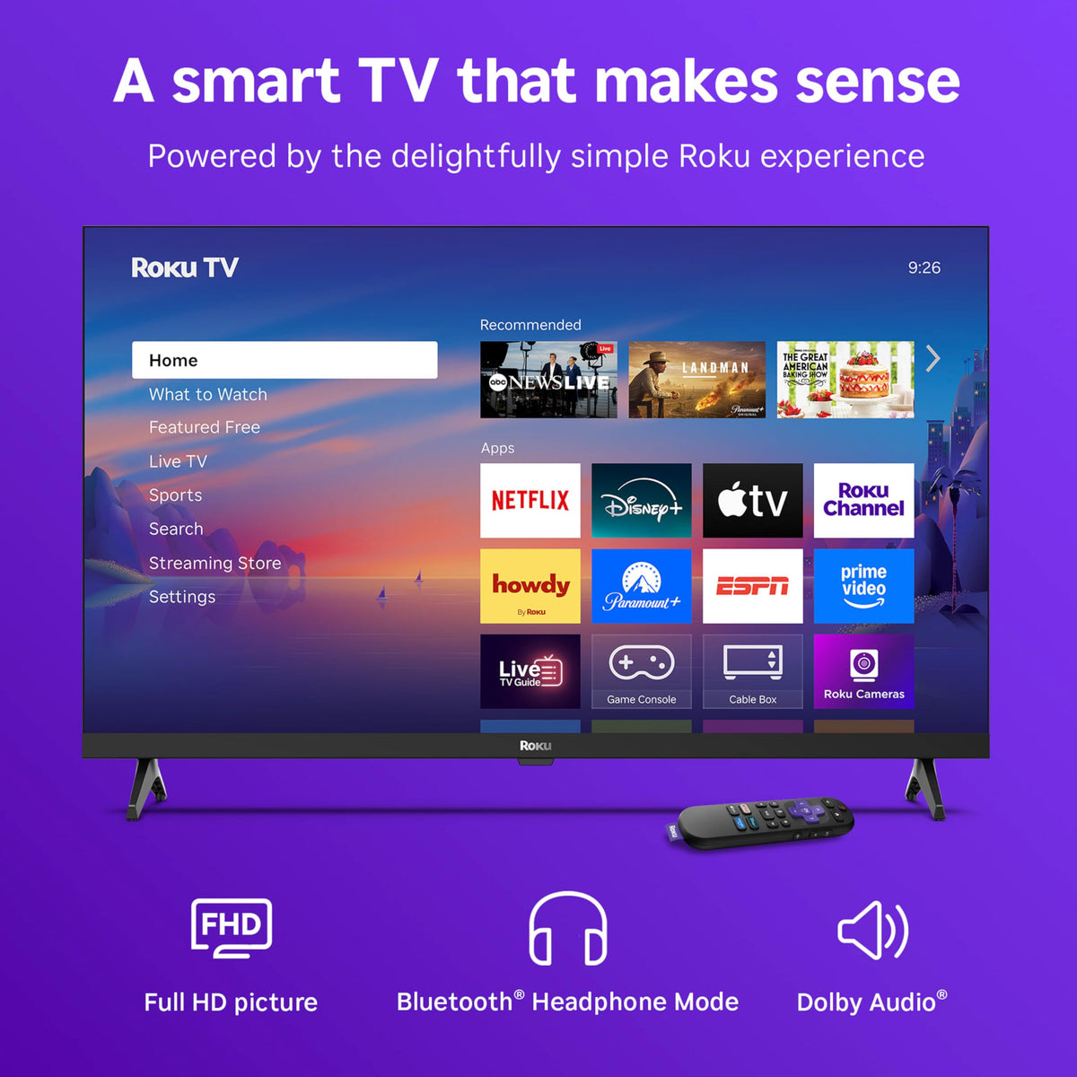 32-Inch 1080p Full HD LED Smart TV T109