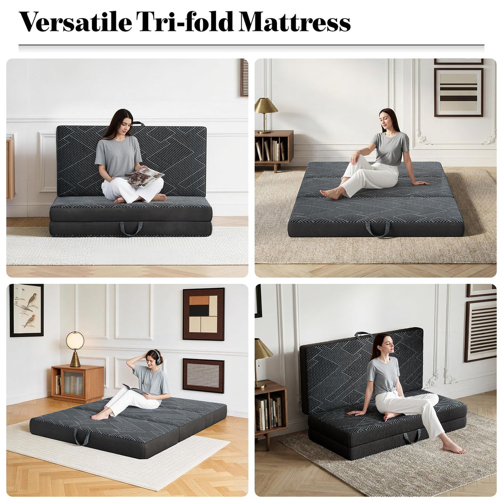 Folding Mattress Twin Size 6 Inch C458