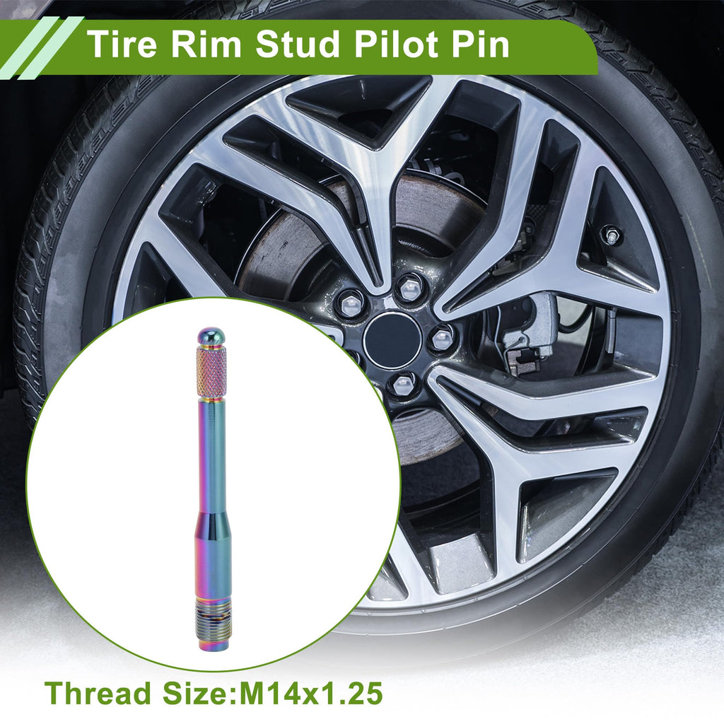 M14x1.25 120mm Wheel Alignment Pin Stainless Steel O98166