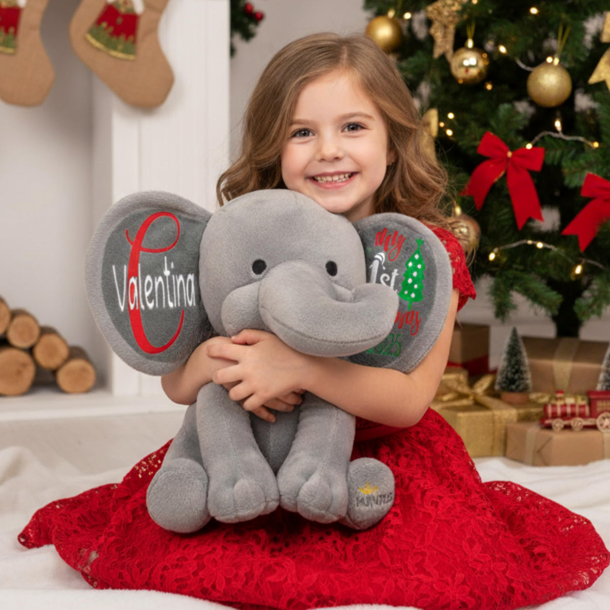 Gray 9" Plush Toy P25464