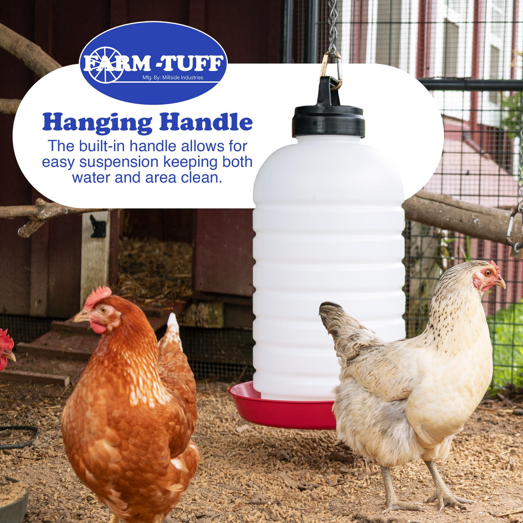 7 Gallon BPA-Free Plastic Hanging Chicken Waterer X58477