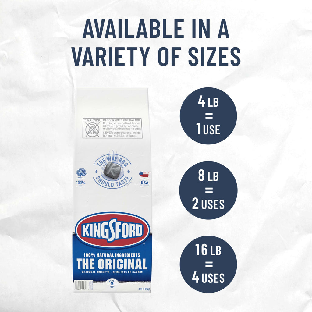 Original Charcoal Briquettes, 4 Pounds D258867