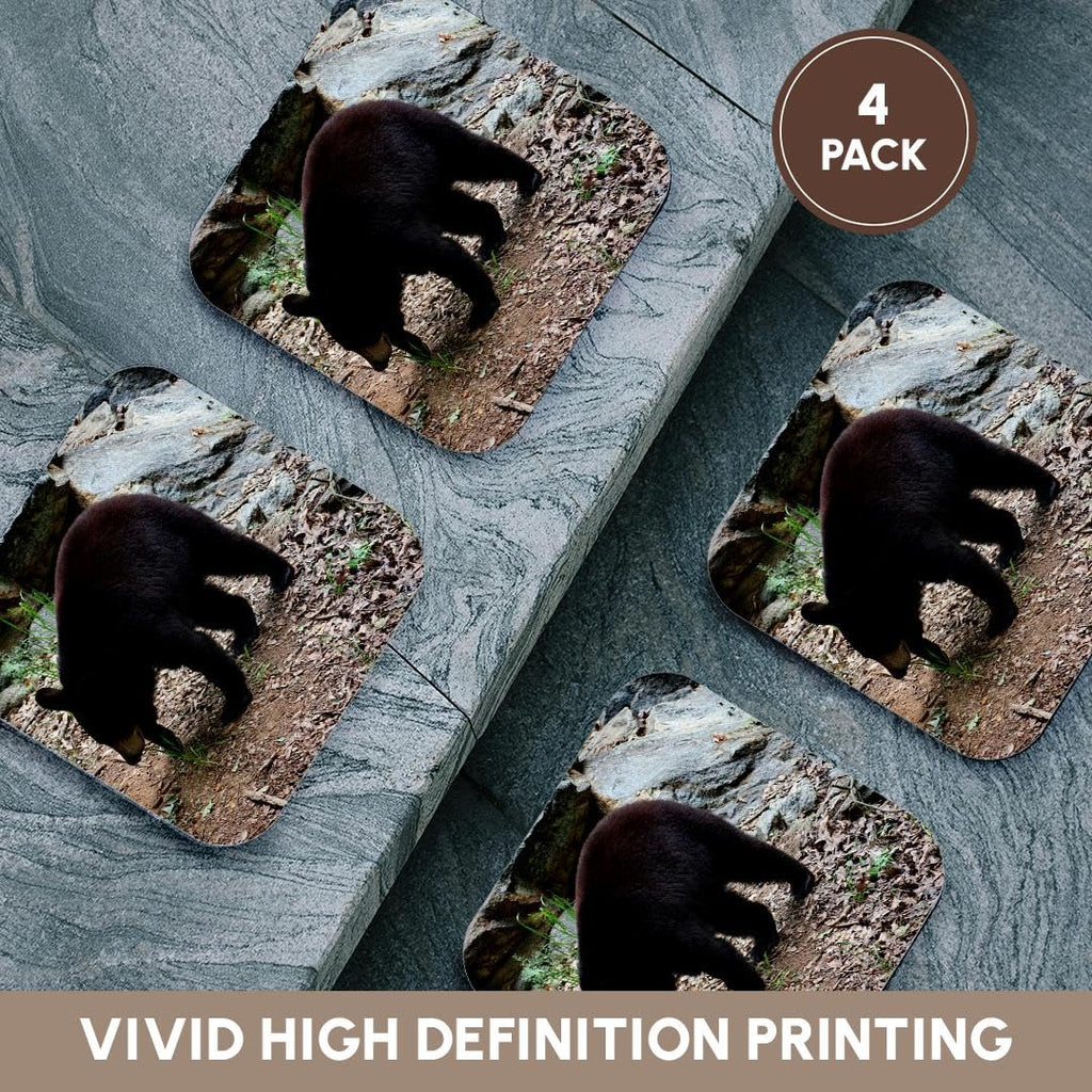 Set of 4 Soft Coasters L269