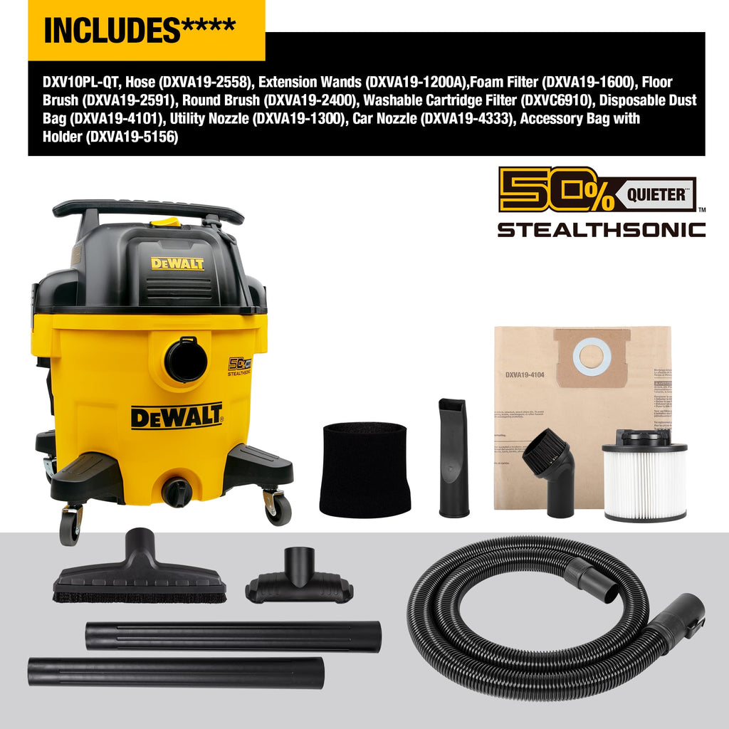 10 Gallon 5.0 Peak HP Wet and Dry Shop Vacuum S779