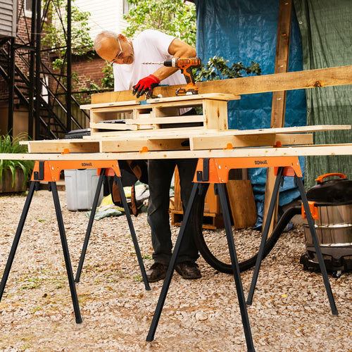 2 Pack Portable Foldable Saw Horses W393