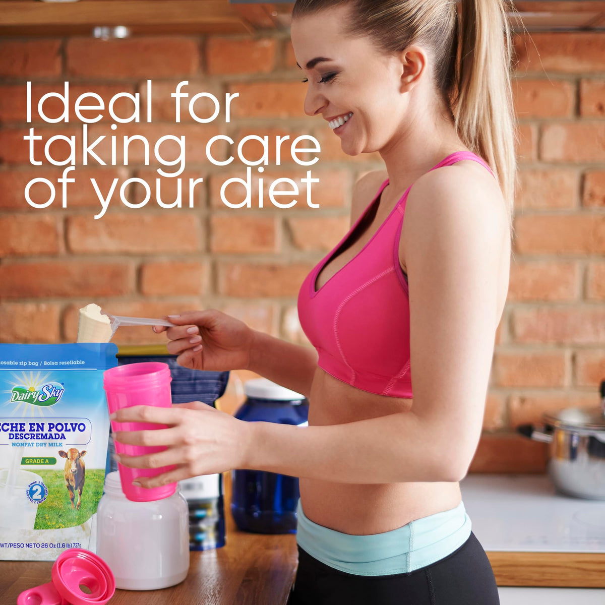 Nonfat Dry Milk Powder 26 Oz with Vitamins A & D A329