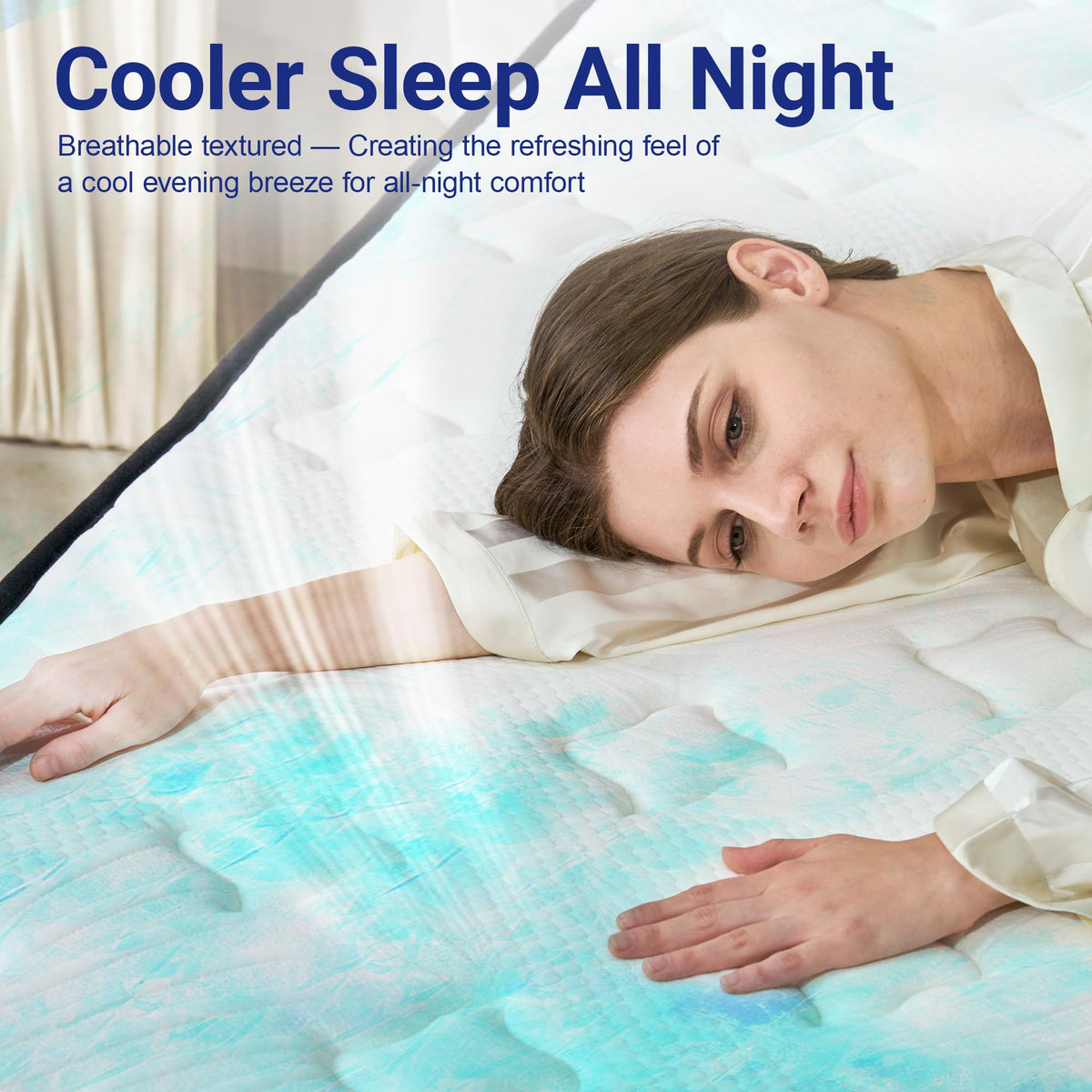 Full 12 Inch Hybrid Mattress with Memory Foam Q1532