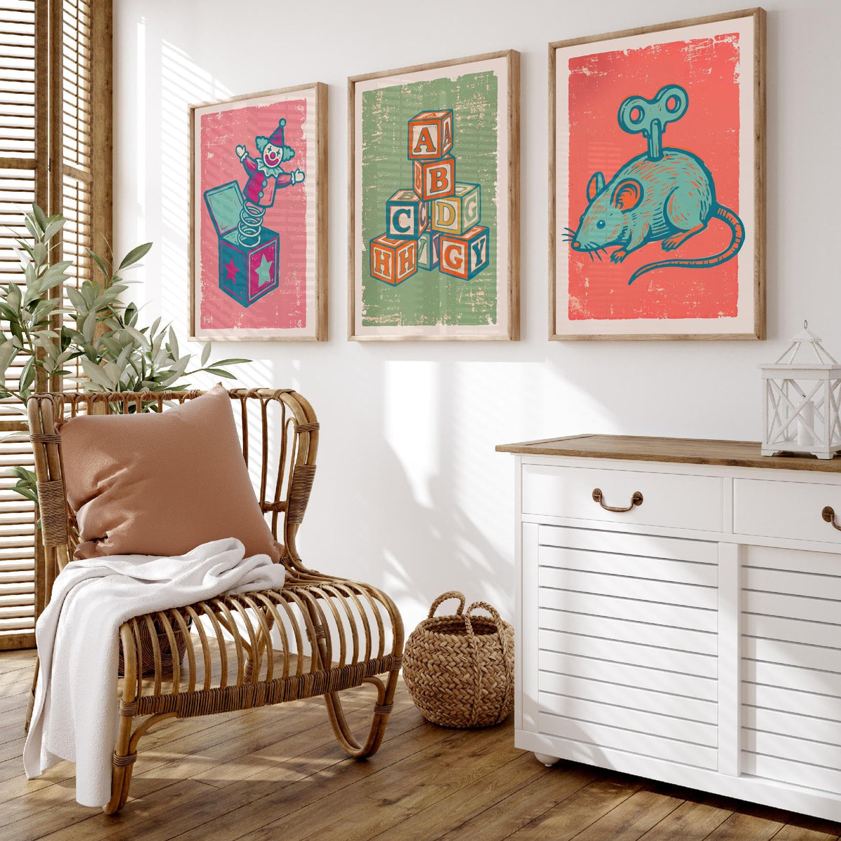 Art Prints Set of 3 J3644