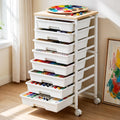 Rolling Cart with 8 Drawers P85612