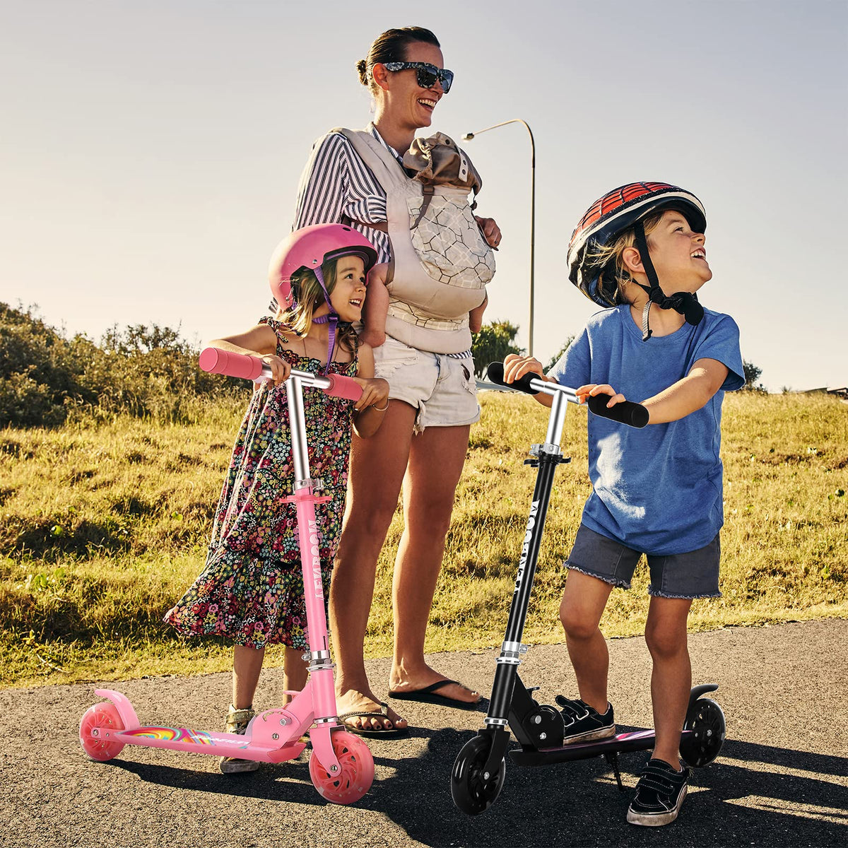 Folding Kids Scooter with Adjustable Handlebar S91344